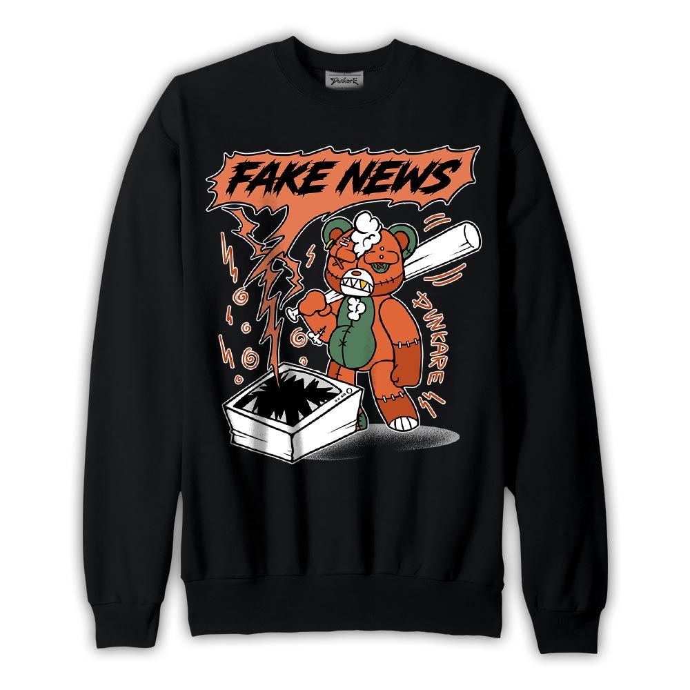 Sweatshirt To match Low Miami 5s Sweatshirt - False News Hugz Graphic