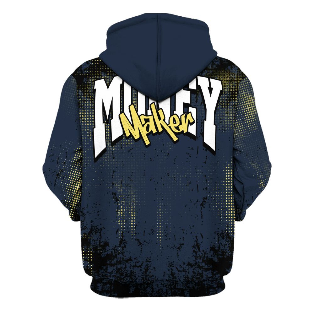 Hoodie To Match Dunk Low COJP What The 2024 - Move In Silence Money Street Retro All Over Print