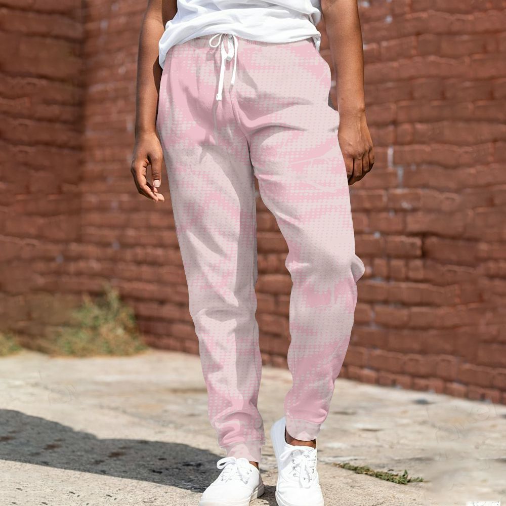 Sweatpant To Match Dunk Low KD 17 Aunt Pearl - Crack Graphic All Over Print