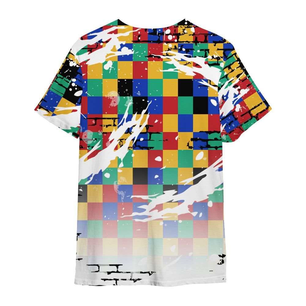 Shirt To Match Air Rainbow Weave - Values Of Loyalty Drip All Over Print