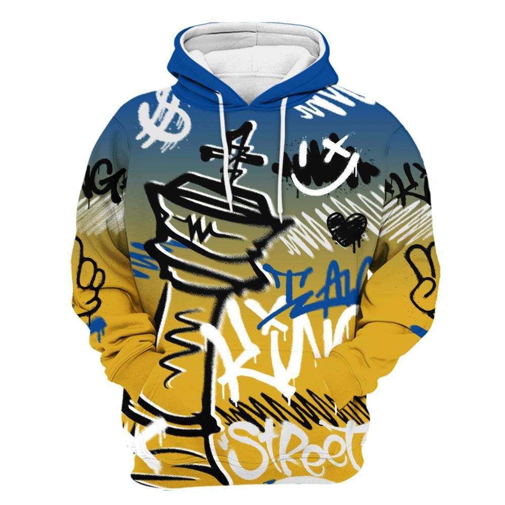 Hoodie To Match High Laney 1s - Street King Chess Streetwear All Over Print