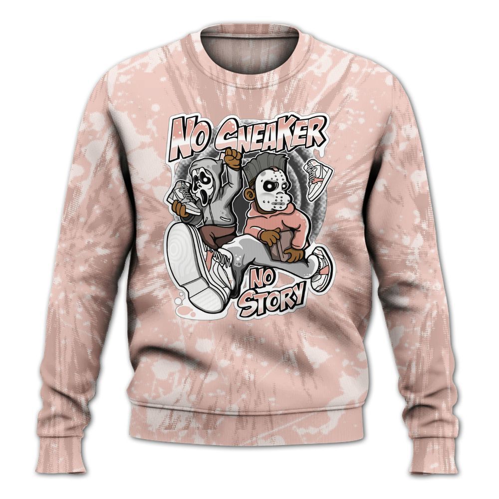 Sweatshirt To Match Low Legend Pink 11s - Sneakers Make Story Graphic Luxury All Over Print