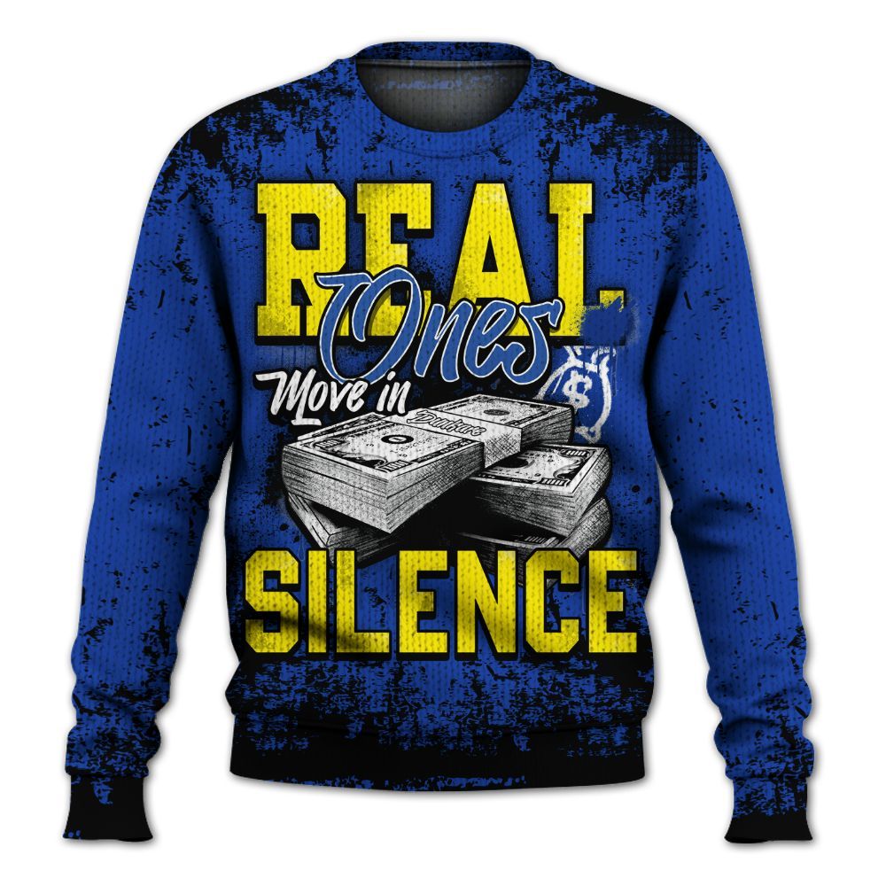 Knitted Sweater To Match Laney 14s - Move In Silence Money Street Retro