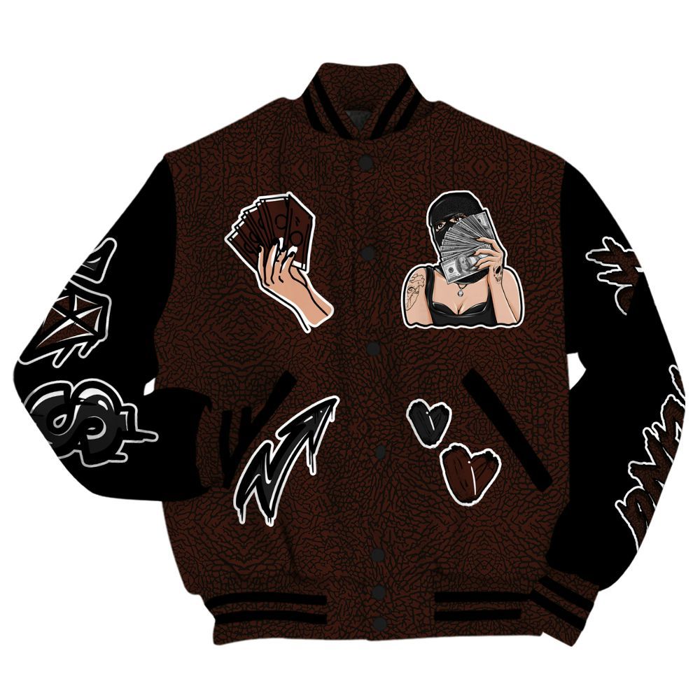 Varsity Jacket To Match Air Force 1 Low Halloween Skull 2024 - Hustling Unique All Over Print