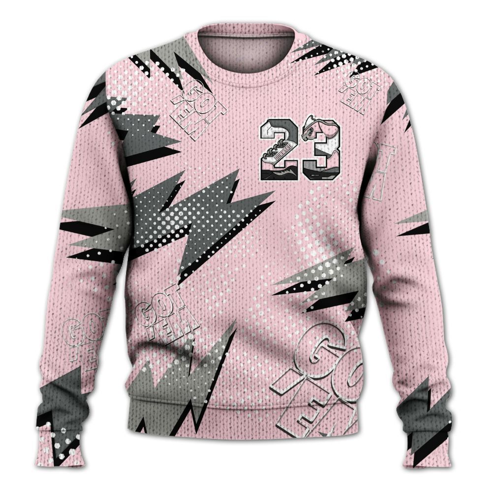 Sweater To Match Air Max 95 Pink Foam 2025 - 23 Custom Name 5s Graphic