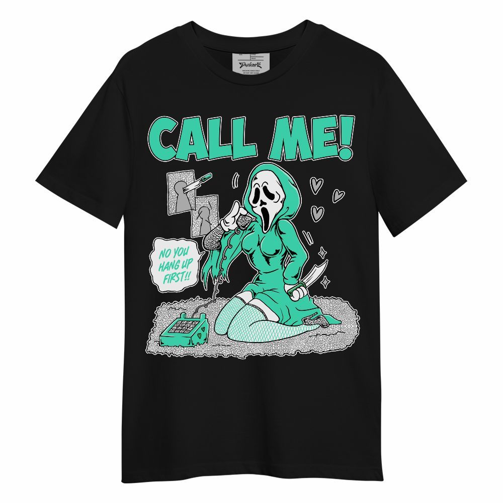 Shirt To Match Black Green Glow 3s - Ringup Cartoon Unisex Shirt