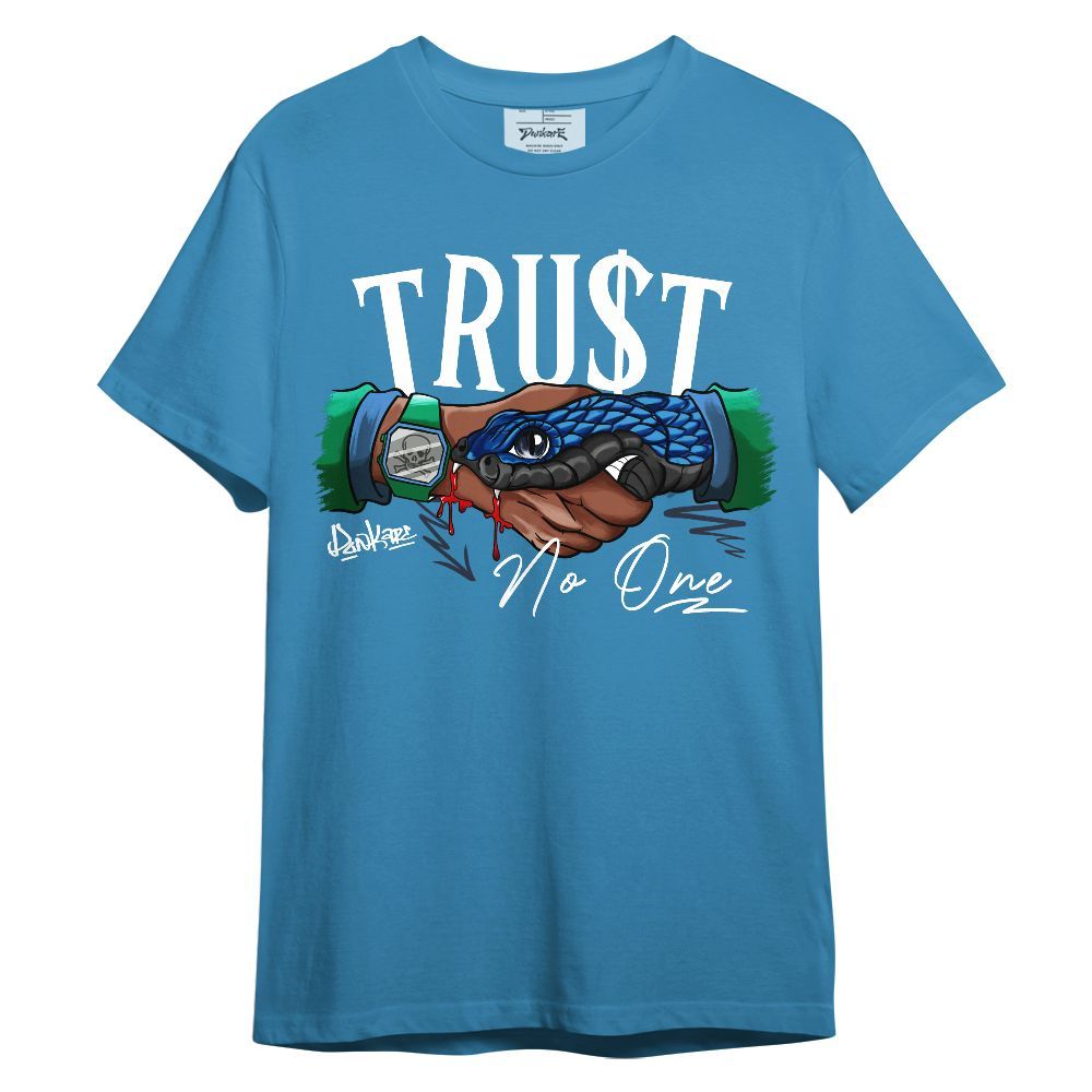 Shirt To Match 95 Big Bubble Slate - Snake Trust No One Graphic