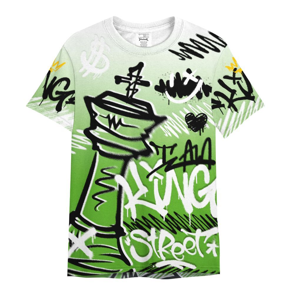 Shirt To Match Air Foamposite One Volt - Street King Chess Streetwear All Over Print