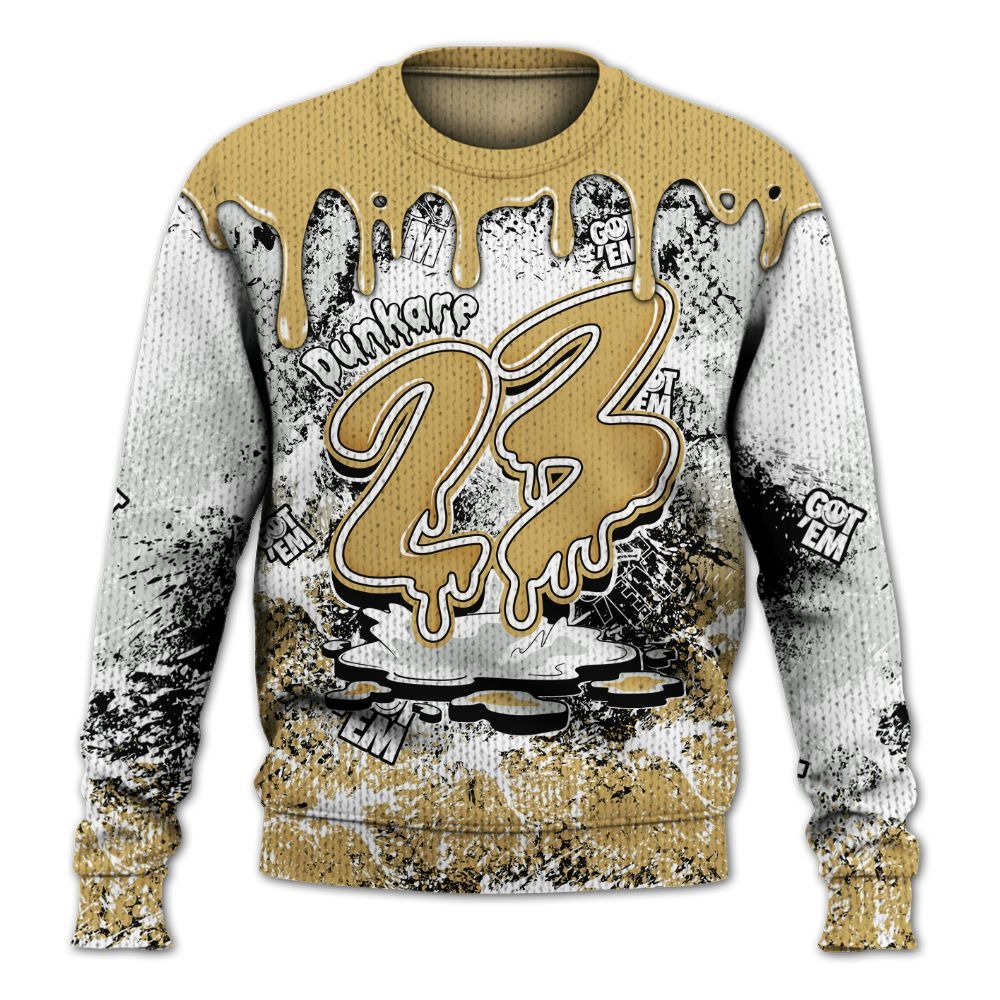 Knitted Sweater To Match Craft Paris 6s - Dripping 23 Drip