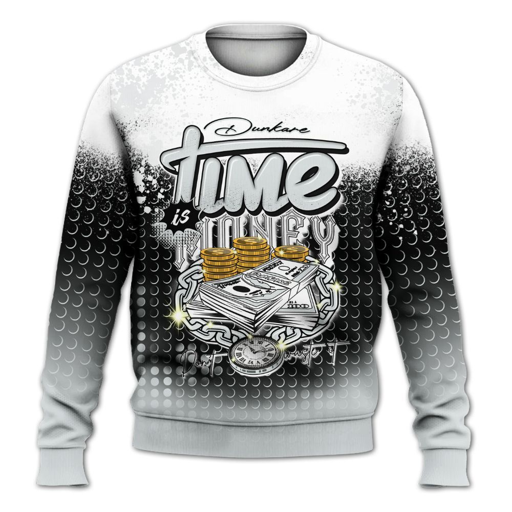 Sweatshirt To Match Kobe 9 EM Protro Halo - Halftone Time Is Money All Over Print