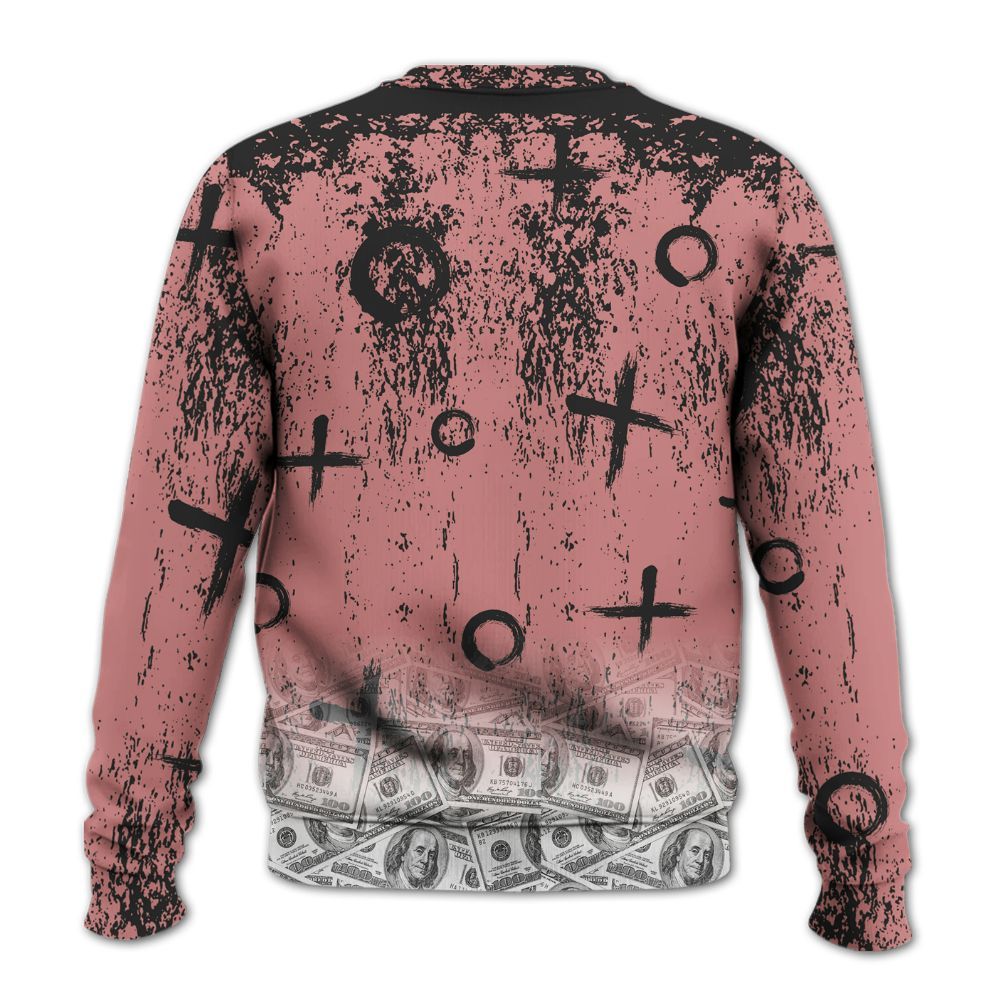 Sweatshirt To Match Low OG Rust Pink 1s - Selfmade Unique Grunge All Over Print