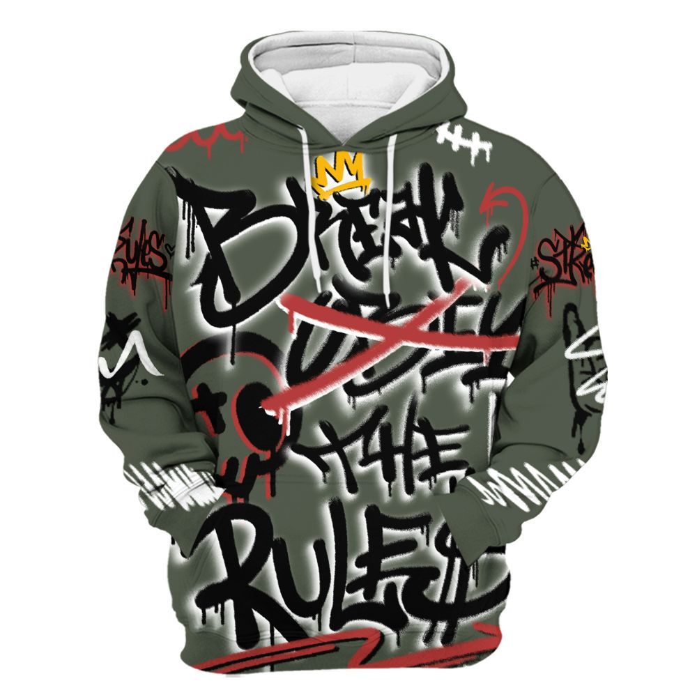 Hoodie To Match Air Force 1 Low Year Of The Snake Shirt, Streetwear Break The Rules All Over Print