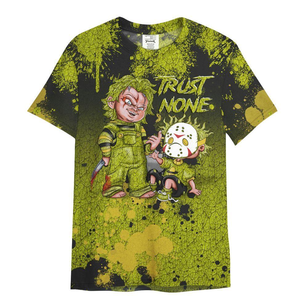 Shirt To Match Dunk Low QS Halloween Skull - Trust No One Scary All Over Print