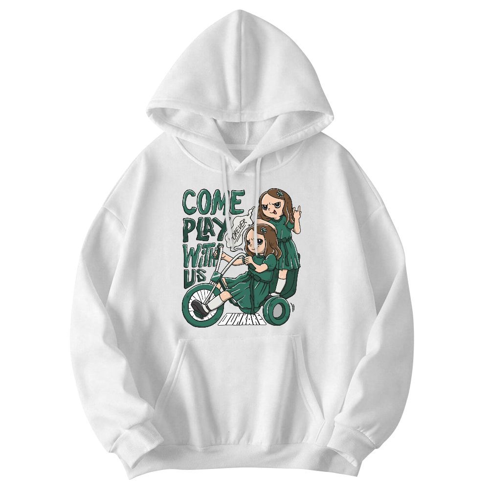 Sweatshirt To Match Oxidized Green 4s - Come Hangout Halloween Graphic