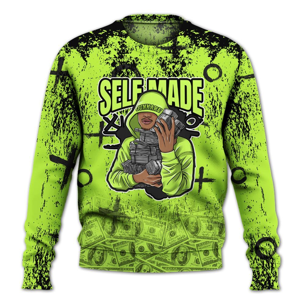 Sweatshirt To Match Air Force 1 Low Dance Volt - Selfmade Unique Grunge All Over Print