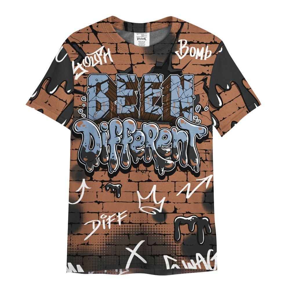 Shirt To Match Air Foamposite Metallic Copper - Been Different Drippin Streetwear All Over Print