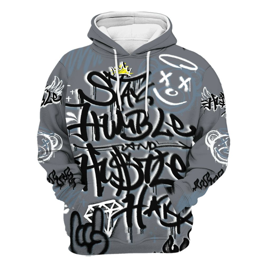 Hoodie To Match Air Max DN Silver Bullet - Humble Drip Streetwear Graffity All Over Print