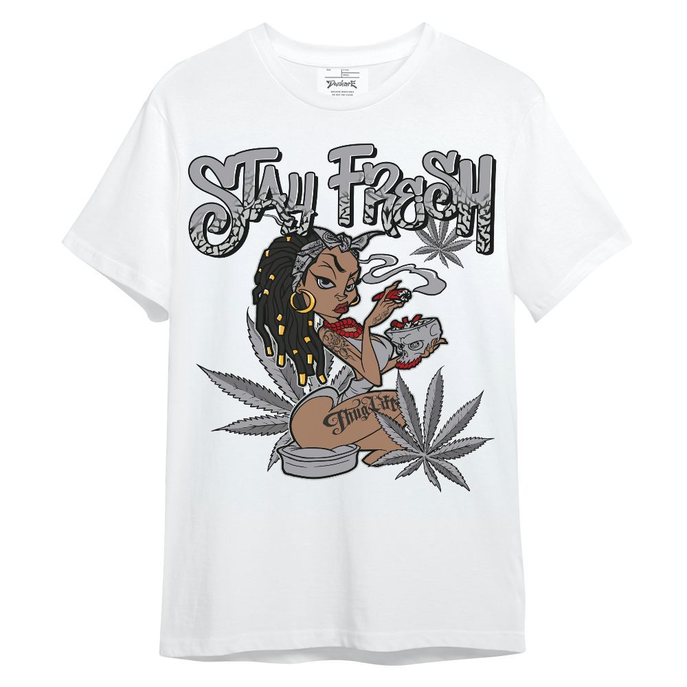 Shirt To Match Cement Grey 3s - Stay Fresh Cannabis Unisex Shirt