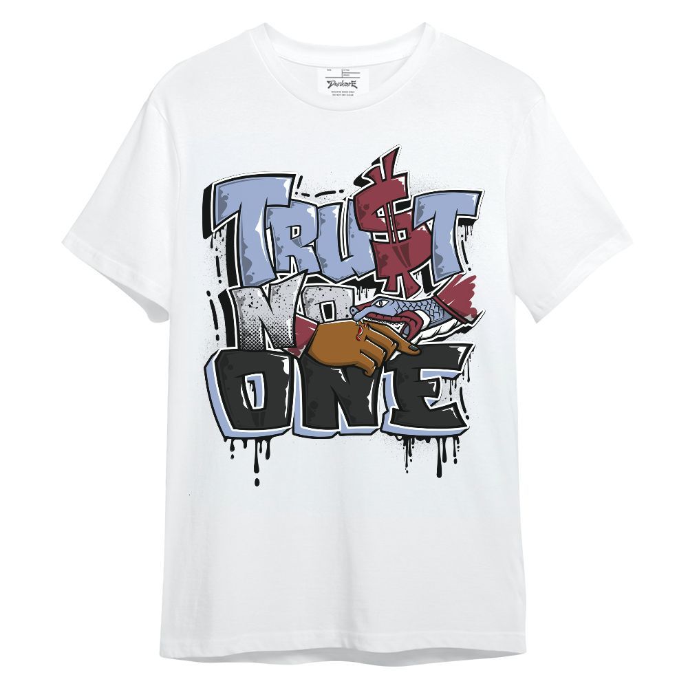 Shirt To Match Black Metallic 5s - Trust No One Dripping Unisex Shirt