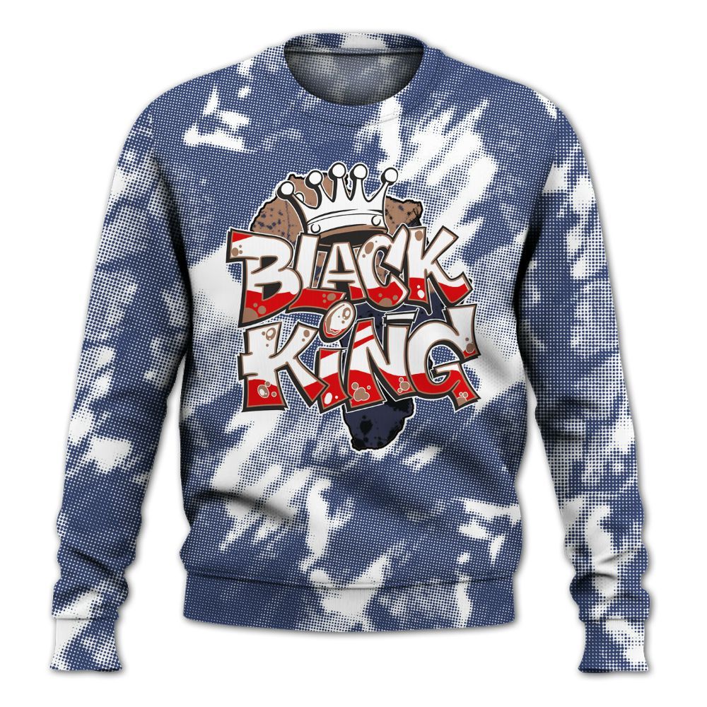 Sweatshirt To Match Midnight Navy 13s - B-King Shirt Unisex Oufit All Over Print