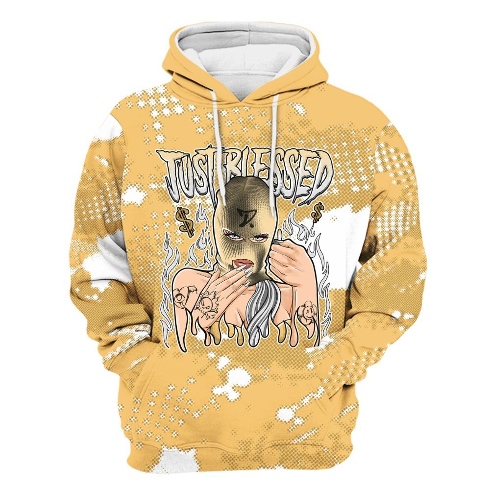 Hoodie To Match Craft Paris 6s - Blessed!! Smoke Dot All Over Print