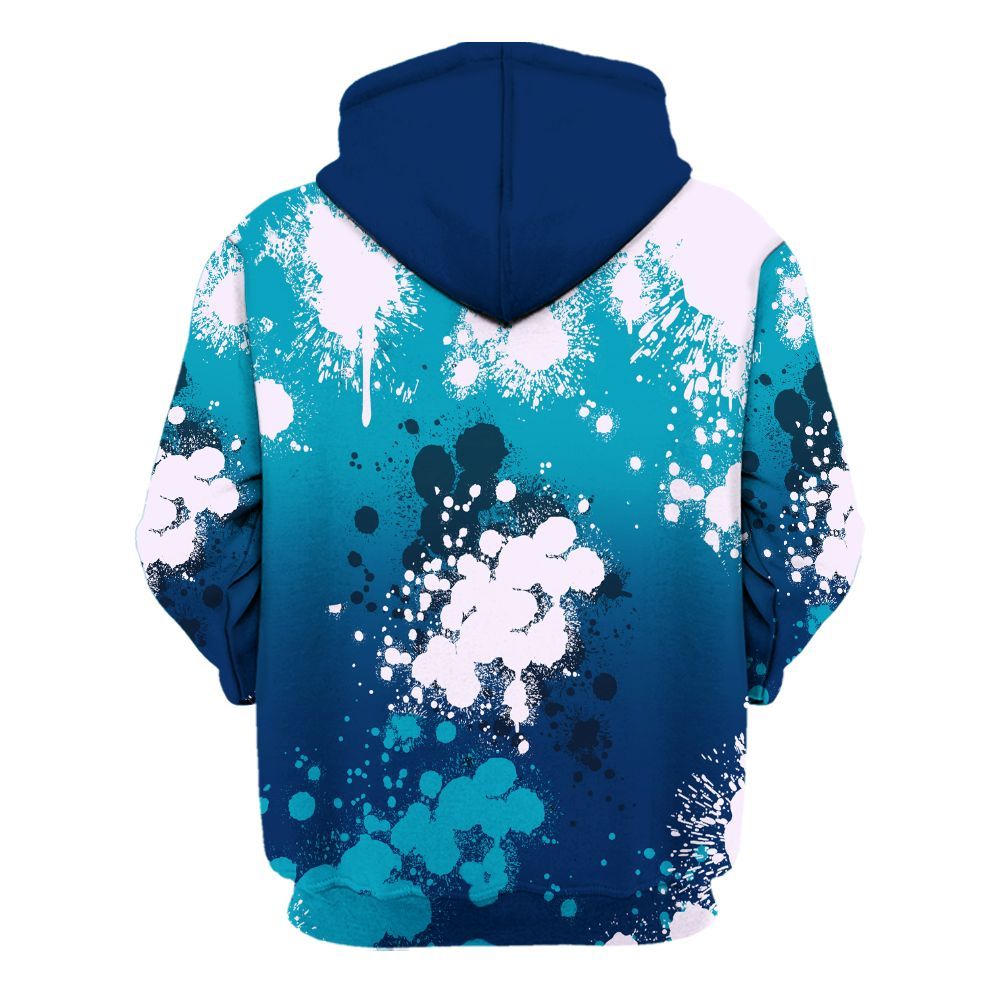 Hoodie To Match Kobe 5 X-Ray - God Blessed Ink Drip All Over Print
