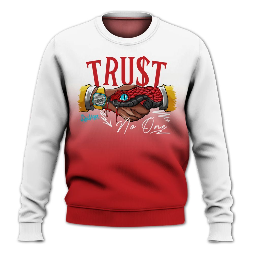 Sweatshirt To Match Dunk Low Fruity Pebbles - Snake Trust No One Drip All Over Print