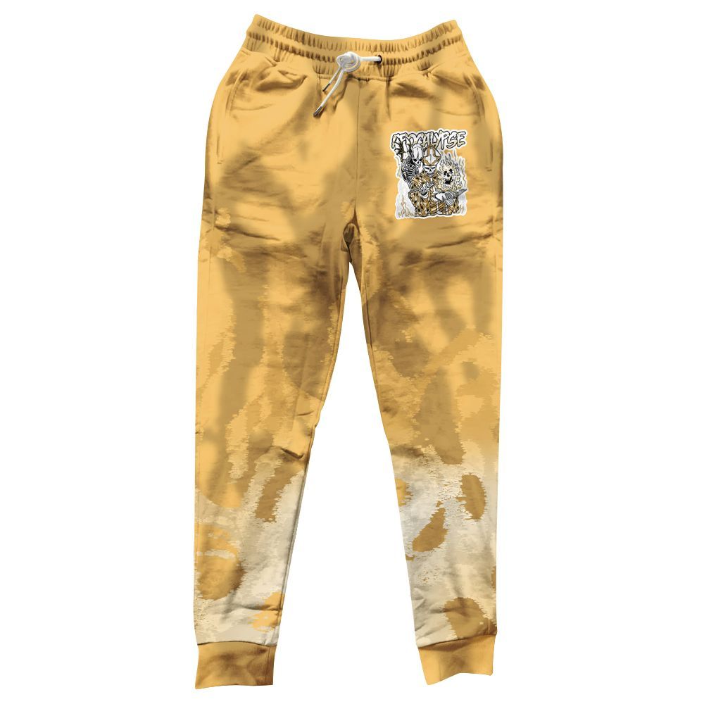 Sweatpant To Match Craft Paris 6s - Apocalypse Skeleton Burn All Over Print
