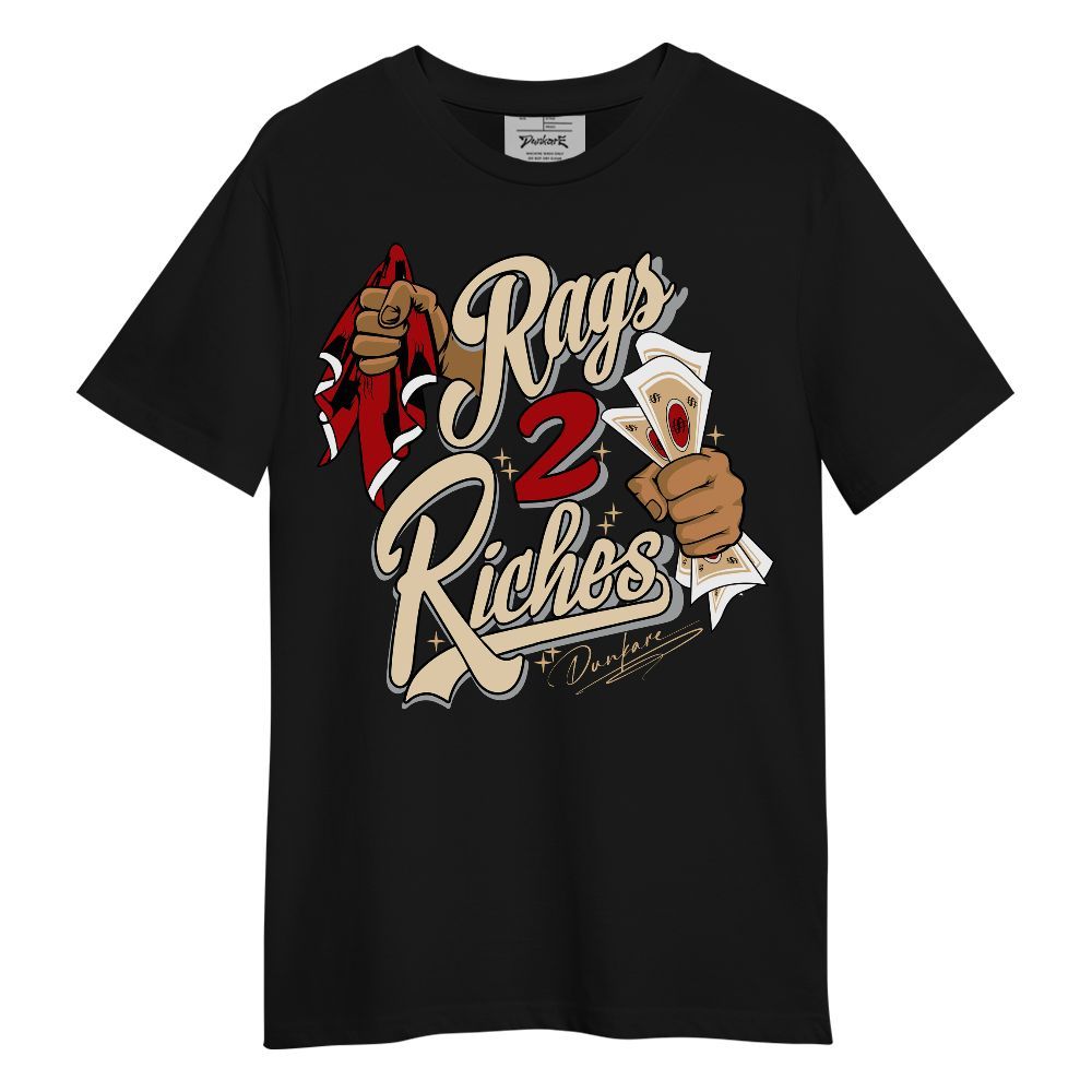 Shirt To Match Dunk Low Strawberry Waffle - Rag 2 Riches Graphic Unisex Shirt