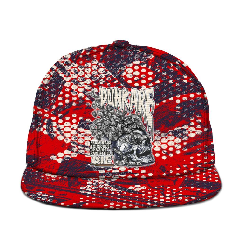 Snapback To Match Low OG Howard Bison 1s - From Rags To Riches Graphic