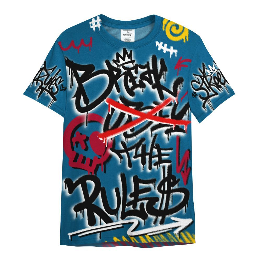 Shirt To Match GS Messy Room 4s - Break Rules Streetwear All Over Print