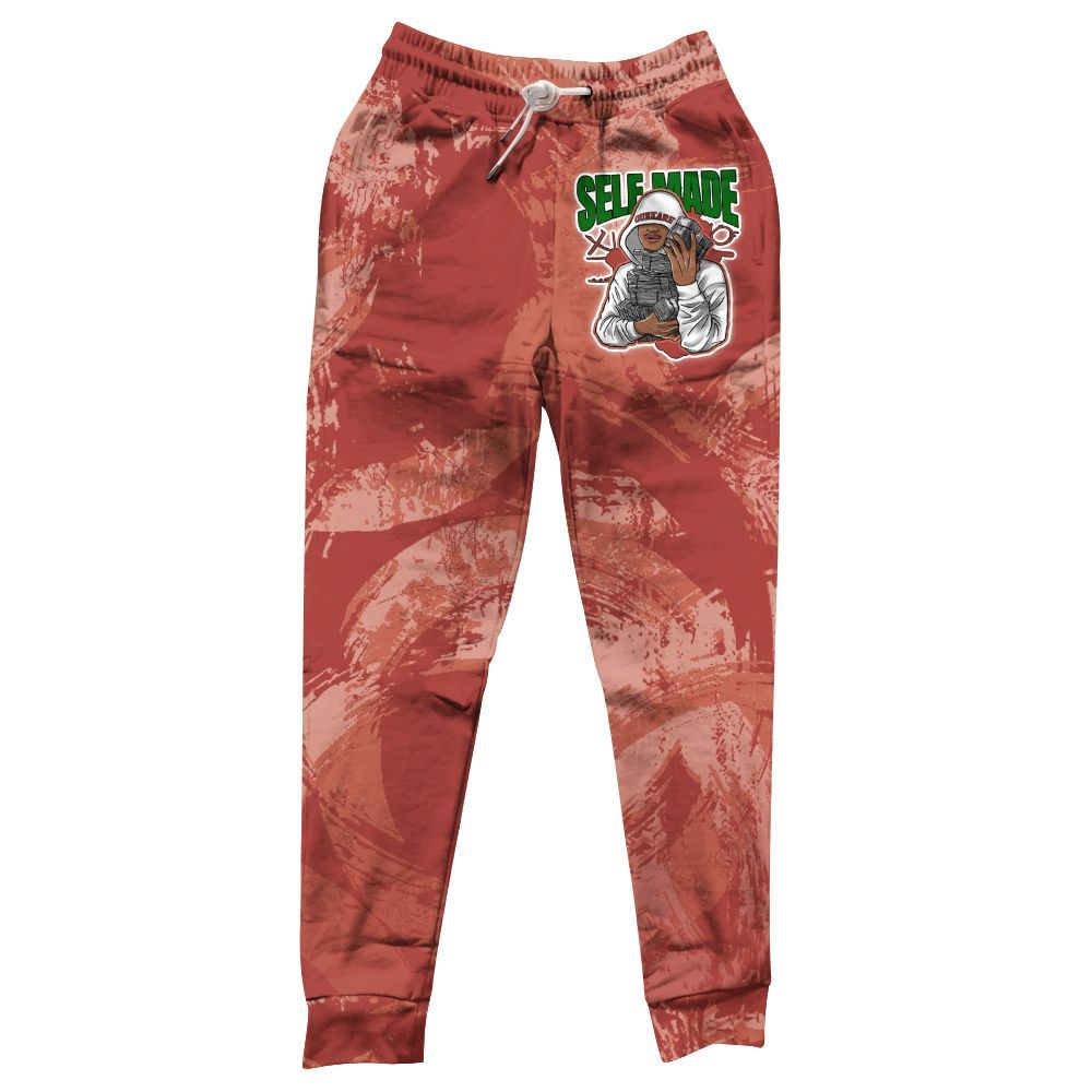 Sweatpant To Match Dune Red 13s - Selfmade Unique All Over Print