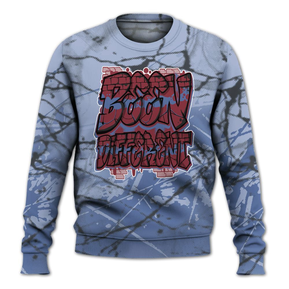Sweatshirt To Match Black Metallic 5s - To Different Graphic All Over Print