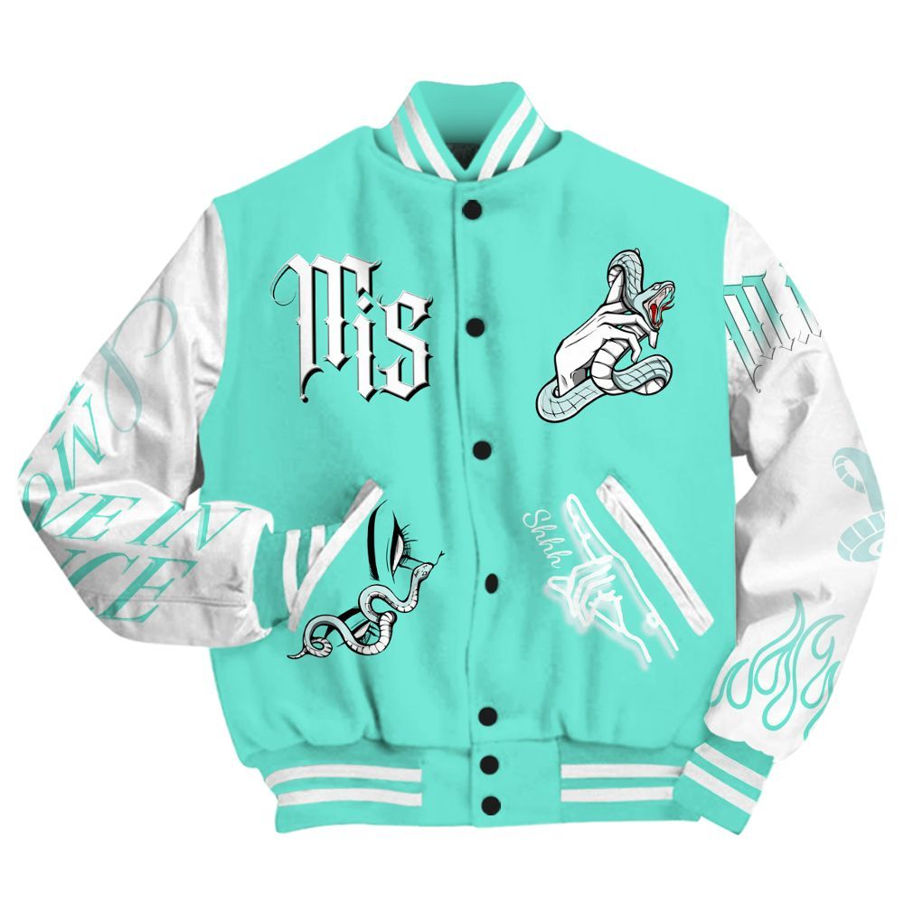Varsity Jacket To Match Retro Low Igloo 11s - Girl Move In Silence All Over Print