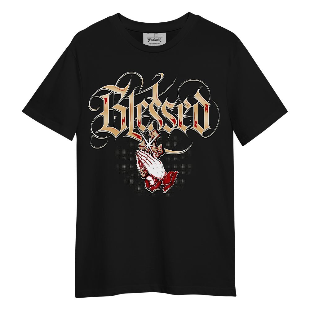 Shirt To Match Dunk Low Strawberry Waffle - God Blessed Graphic