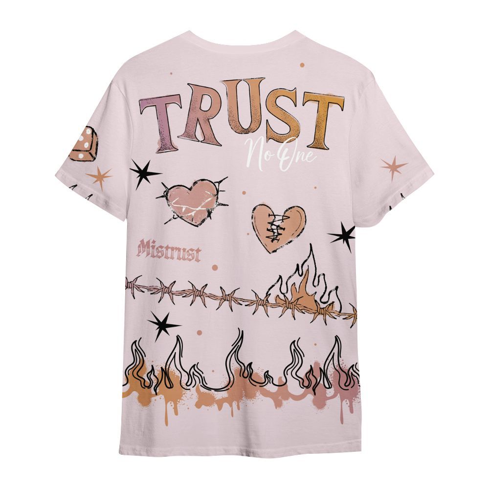 Shirt To Match Book Sunrise 1s - Trust No One Snake-Bite Doodle Crayon All Over Print