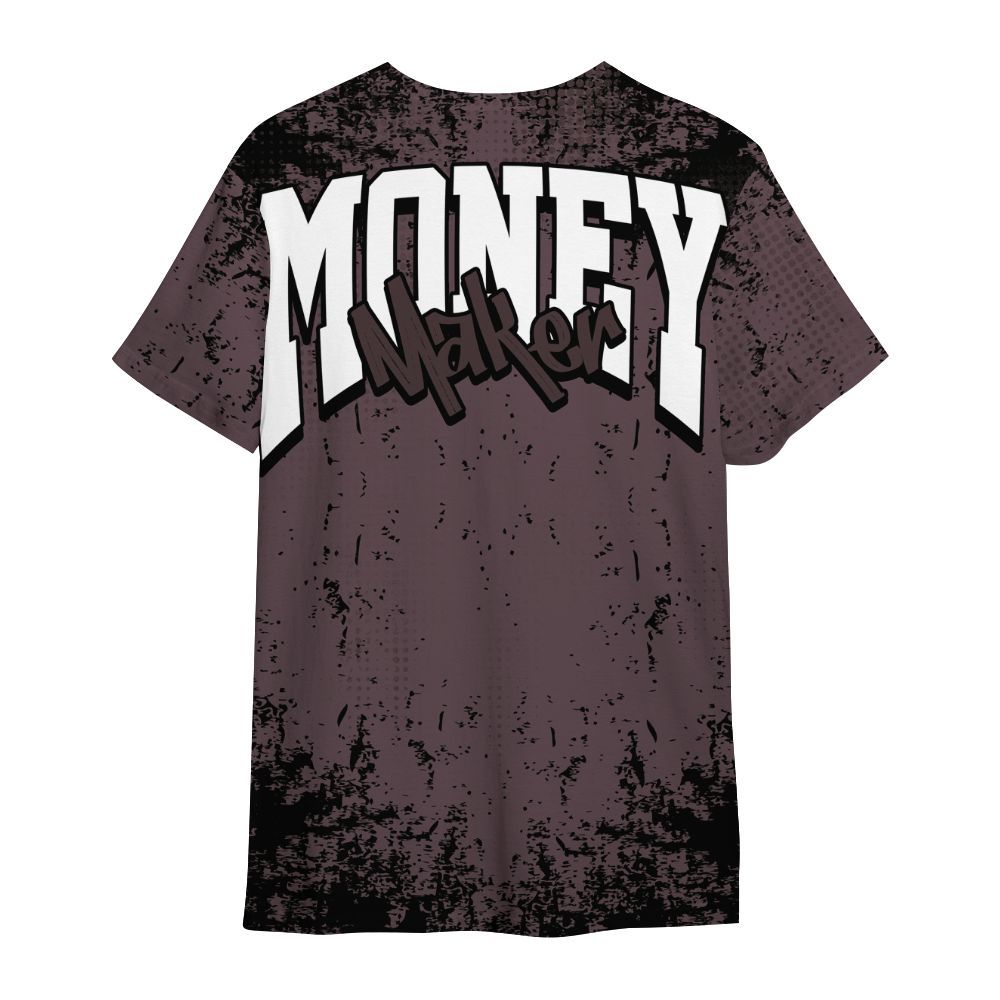 Shirt To Match AMM Black 3s - Move In Silence Money Street Retro All Over Print