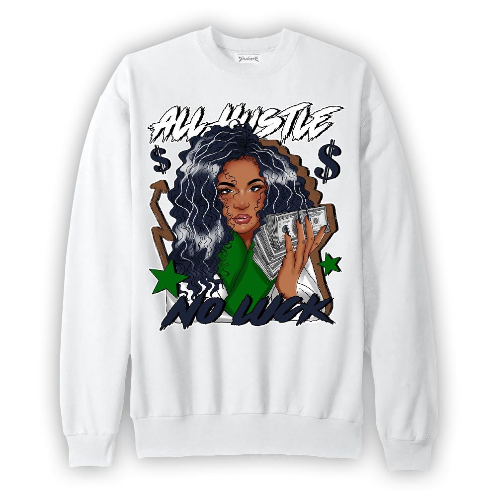 Sweatshirt To match Midnight Navy 13s Sweatshirt - All Hustles Unique Graphic