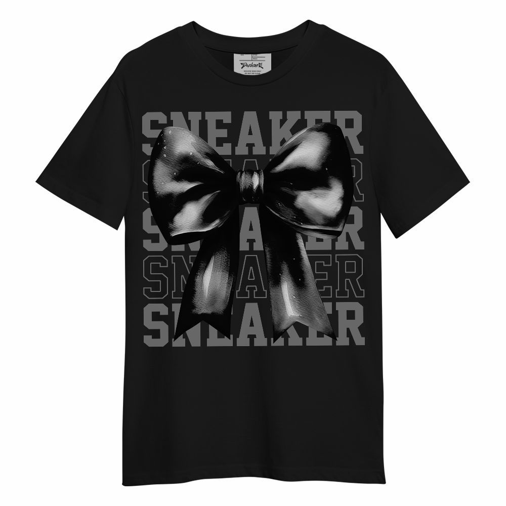 Shirt To Match Black Wolf Grey 12s - Coquette Sneaker Unisex Shirt