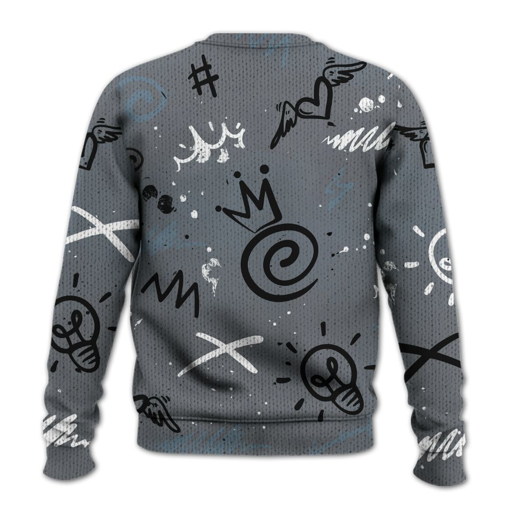 Knitted Sweater To Match Air Max DN Silver Bullet - Drip Been Di2ferent