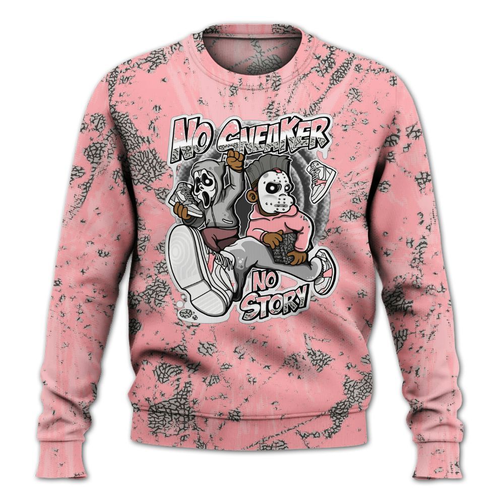 Sweatshirt To Match Retro Wings 3s - Sneakers Make Story Graphic Luxury All Over Print