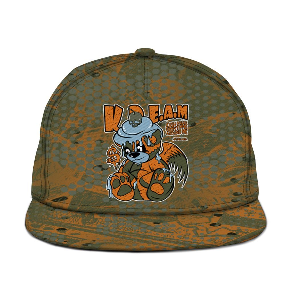 Snapback To Match Olive 5s - Loot Bear Graphic