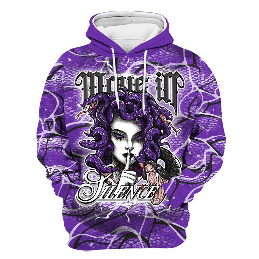 Hoodie To Match Kobe 9 Elite Low Moonwalker - Girl Move In Silence All Over Print