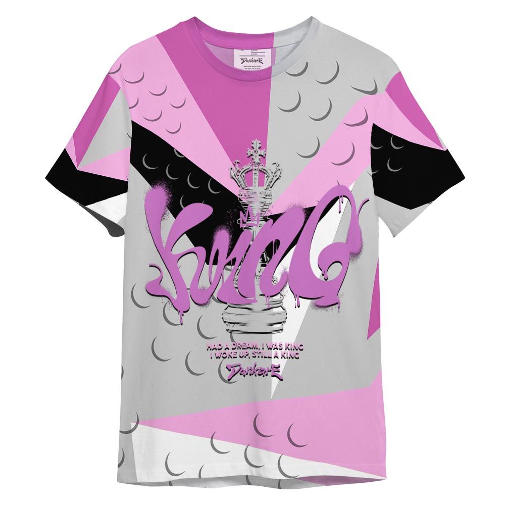 Shirt To Match Hyper Violet 4s T-- King Graphic T-Shirt Unisex 0605 NMP