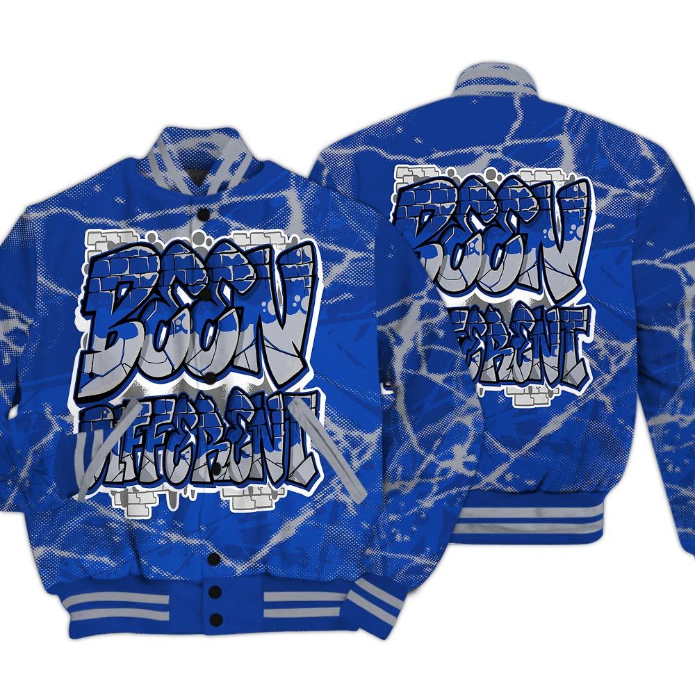 Varsity Jacket To Match Air Foamposite One Royal - To Different Profound Graphic Varsity Jacket Unisex
