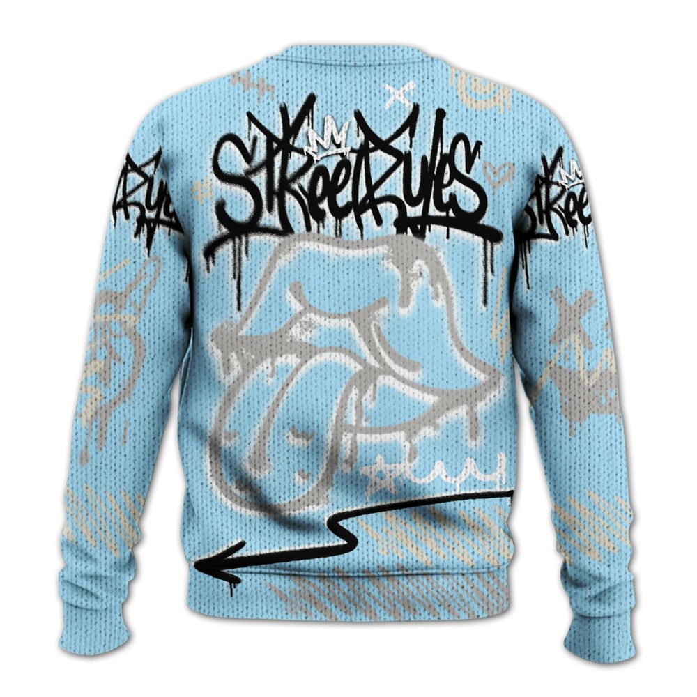 Knitted Sweater To Match Retro SoleFly 13s - Break Rules Streetwear