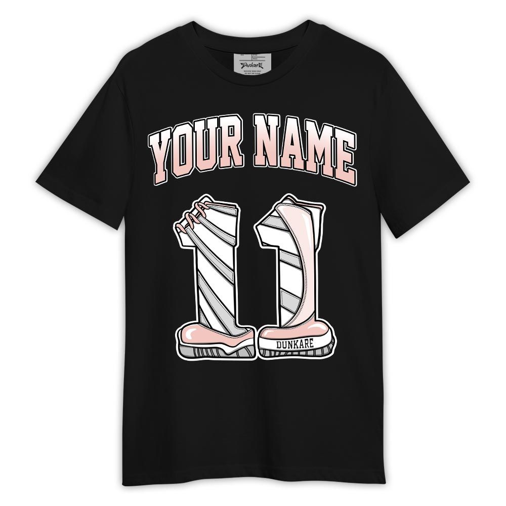 Shirt To Match Low Legend Pink 11s - Custom Name Number 11s Shirt Outfit