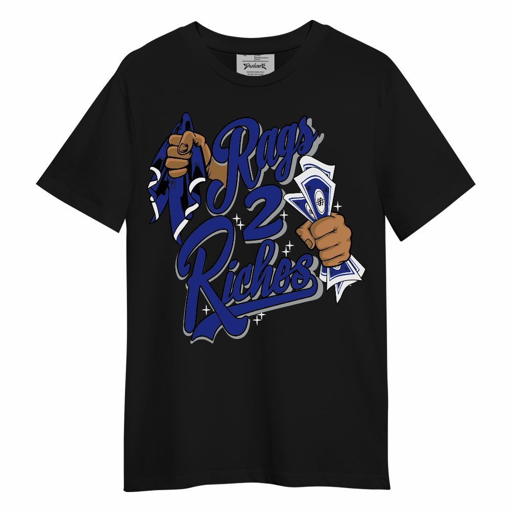 Shirt To Match Air Max Plus Black Racer Blue - Rag 2 Riches Unisex Shirt