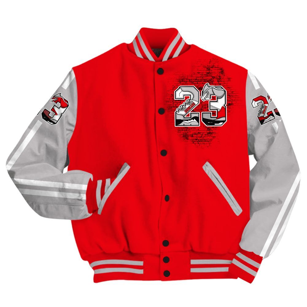 Varsity Jacket To Match Air Max 1 Low Poly - Custom Name Number 23 5s All Over Print