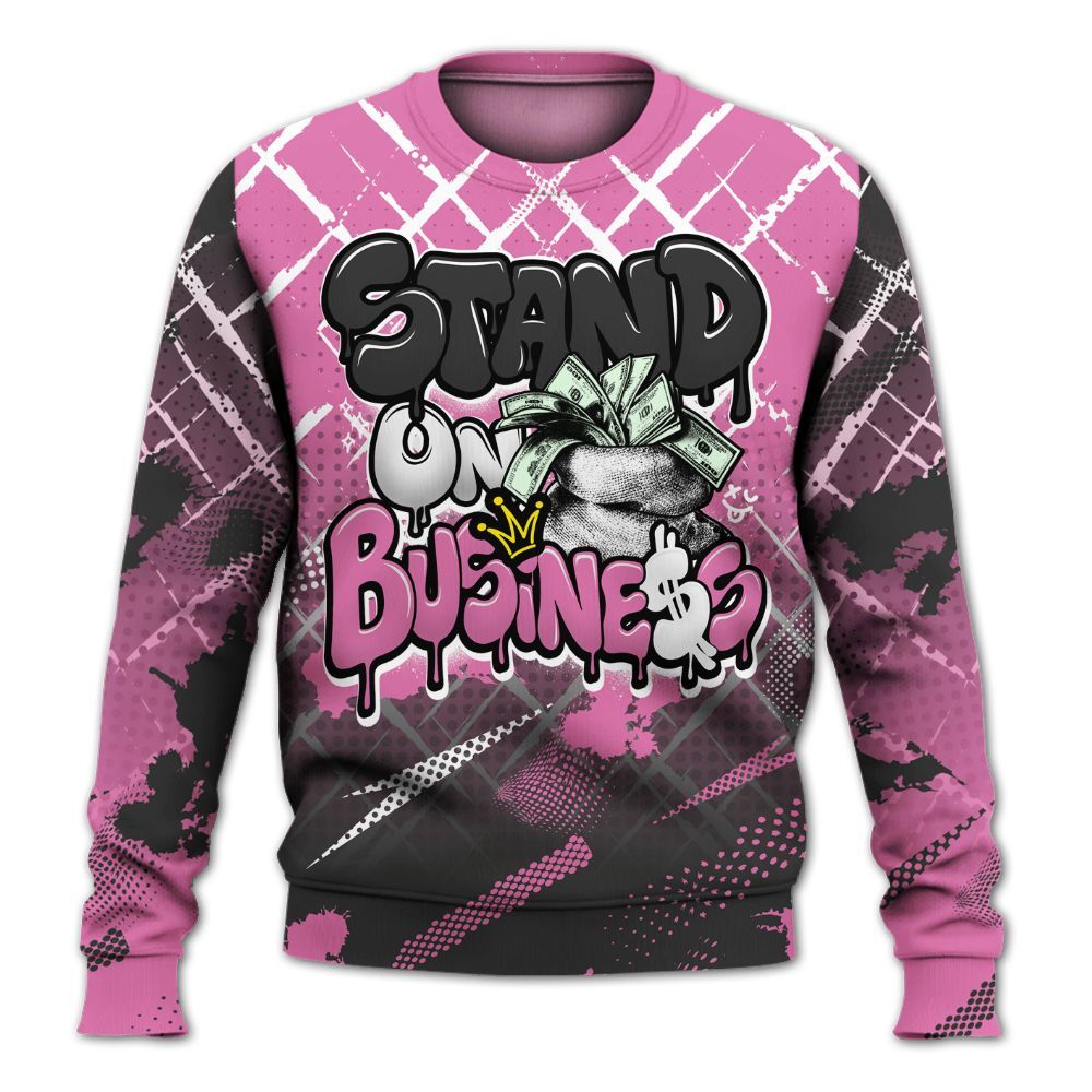 Sweatshirt To Match Air Force 1 ParaNoise 3.0 - Halftone Stand Business Dripping All Over Print